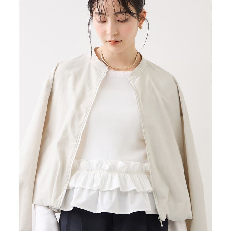 ボリュームバルーンブルゾン/UVケア・イージーケア | VIS  | 詳細画像8 