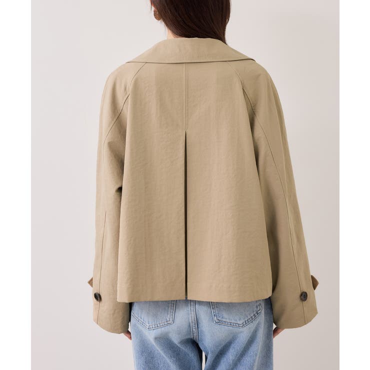 ショートトレンチコート/UVケア・撥水・花粉ガード | VIS  | 詳細画像31 