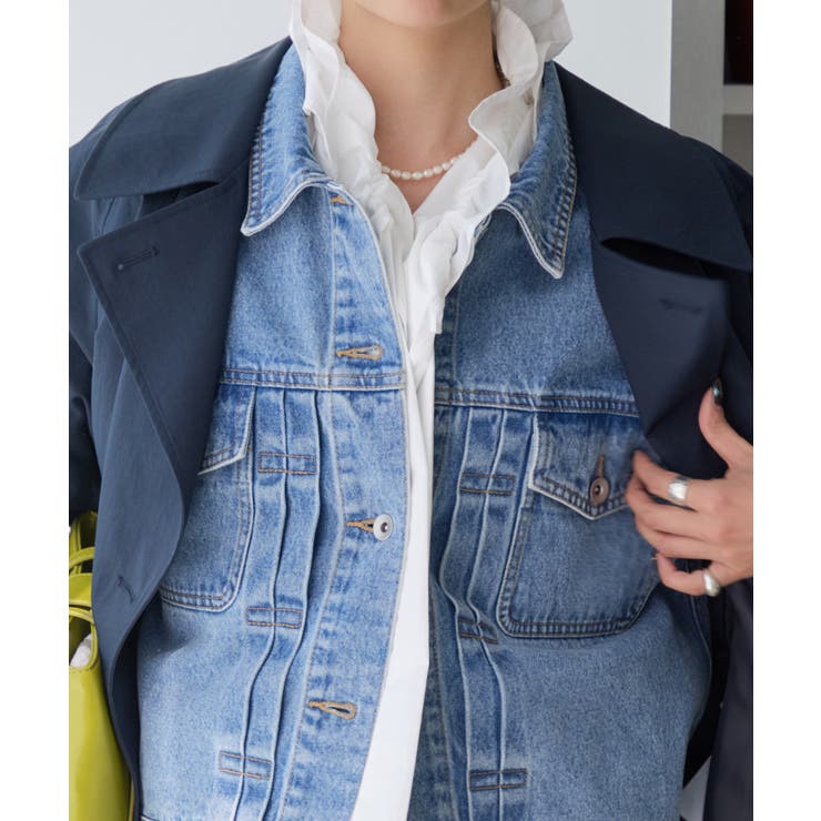 ショートトレンチコート/UVケア・撥水・花粉ガード | VIS  | 詳細画像44 