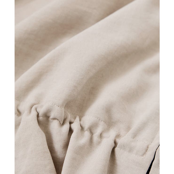 美easyリネンライクジップ裾フリルブルゾン/イージーケア・接触冷感 | VIS  | 詳細画像28 