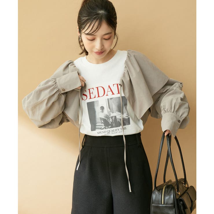 【上下2WAY】ピーチ起毛ブルゾン | VIS  | 詳細画像10