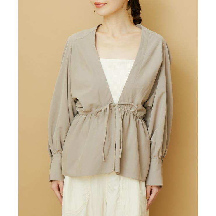 【上下2WAY】ピーチ起毛ブルゾン | VIS  | 詳細画像15