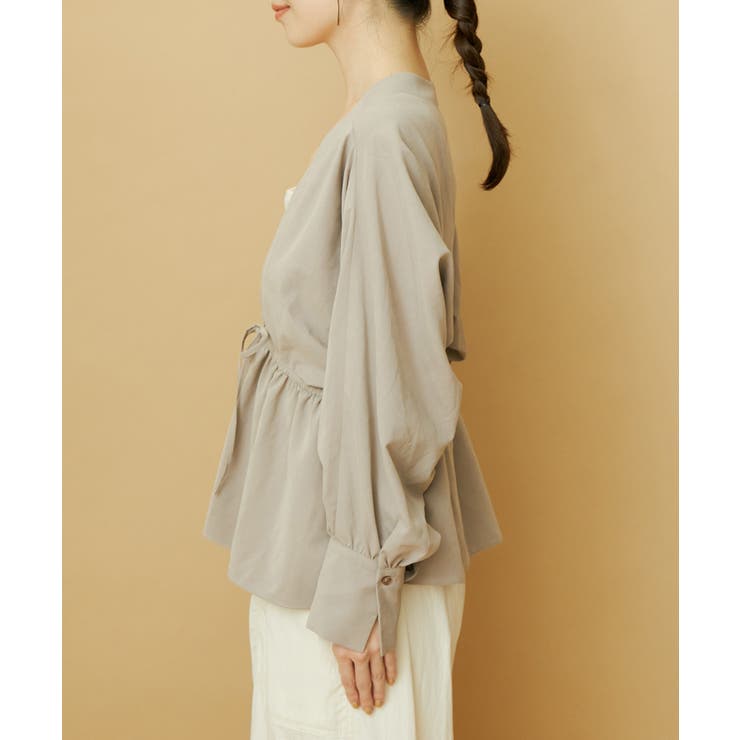 【上下2WAY】ピーチ起毛ブルゾン | VIS  | 詳細画像16