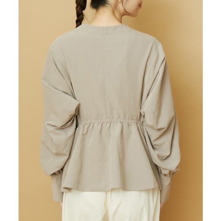 【上下2WAY】ピーチ起毛ブルゾン | VIS  | 詳細画像17