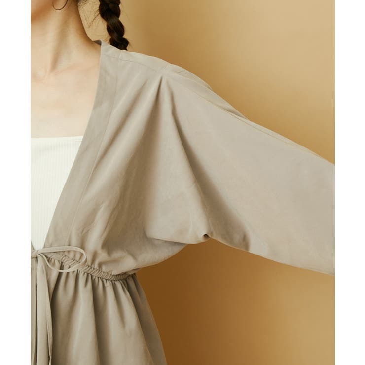 【上下2WAY】ピーチ起毛ブルゾン | VIS  | 詳細画像19