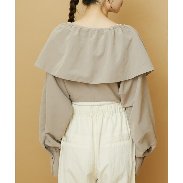 【上下2WAY】ピーチ起毛ブルゾン | VIS  | 詳細画像24