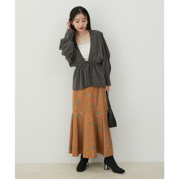 【上下2WAY】ピーチ起毛ブルゾン | VIS  | 詳細画像4