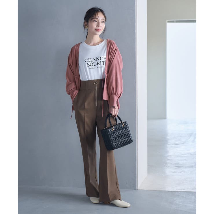 【上下2WAY】ピーチ起毛ブルゾン | VIS  | 詳細画像9