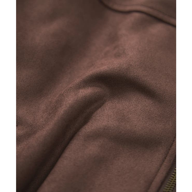 合皮&スエードライクジップアップブルゾン | VIS  | 詳細画像44