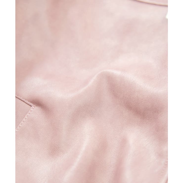 合皮&スエードライクジップアップブルゾン | VIS  | 詳細画像46