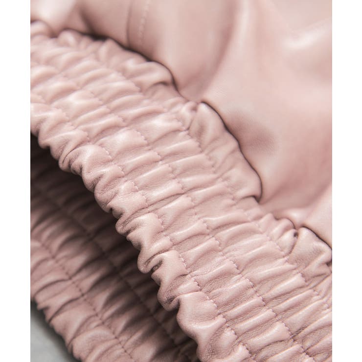 合皮&スエードライクジップアップブルゾン | VIS  | 詳細画像47