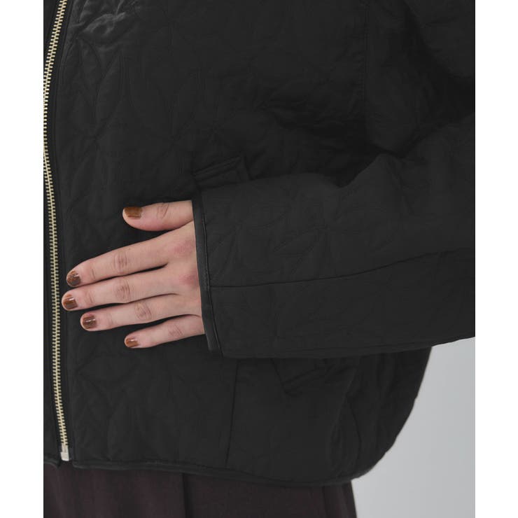 合皮パイピングキルトアソートブルゾン | VIS  | 詳細画像25 