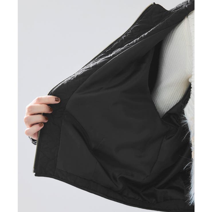 合皮パイピングキルトアソートブルゾン | VIS  | 詳細画像27 