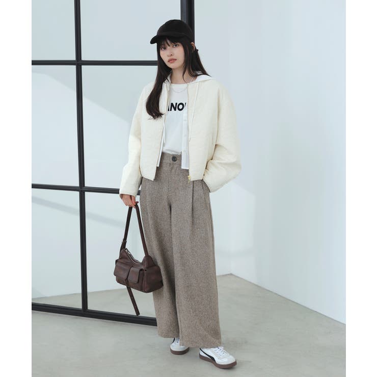 合皮パイピングキルトアソートブルゾン | VIS  | 詳細画像35 