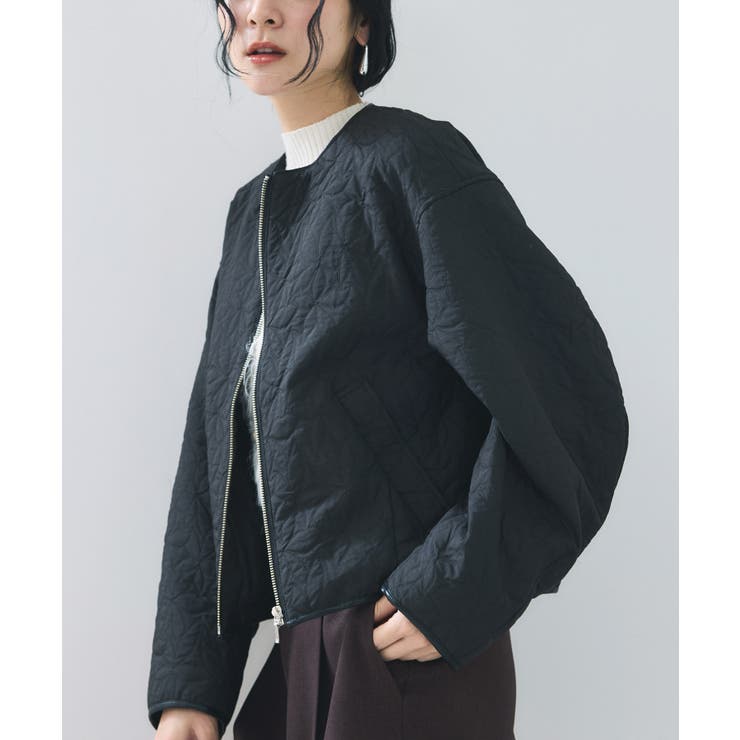 合皮パイピングキルトアソートブルゾン | VIS  | 詳細画像38 