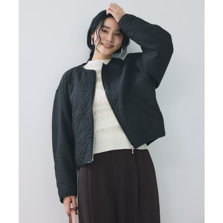 合皮パイピングキルトアソートブルゾン | VIS  | 詳細画像39 