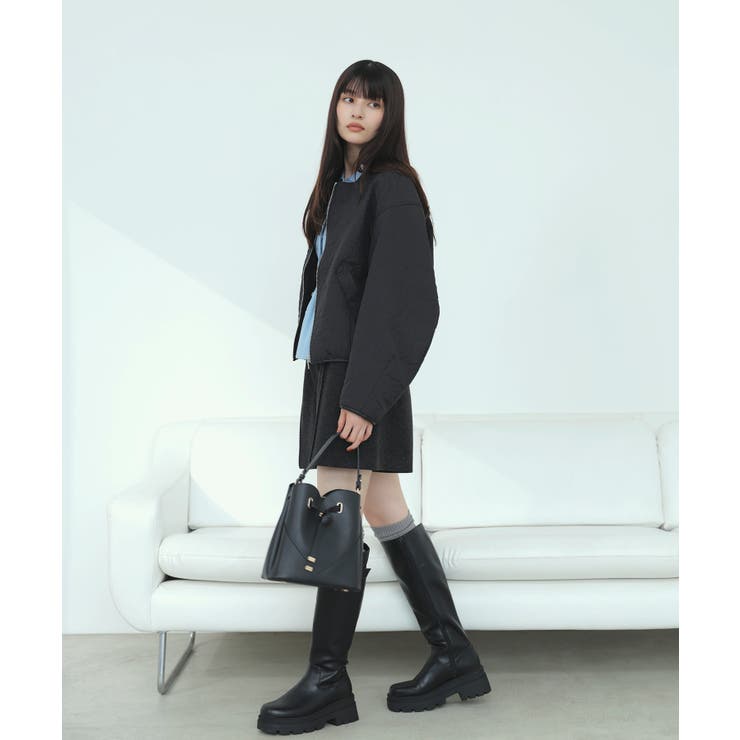 合皮パイピングキルトアソートブルゾン | VIS  | 詳細画像40 