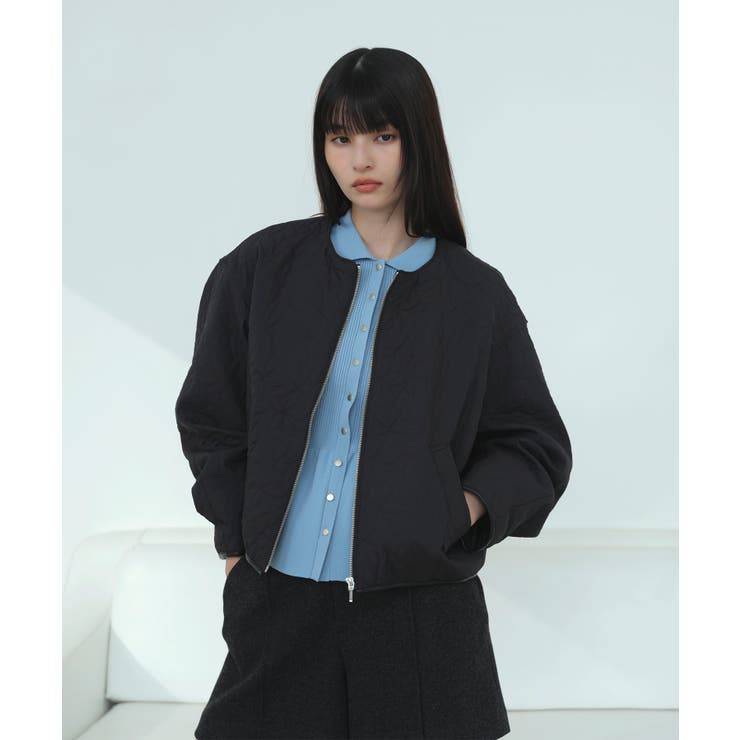 合皮パイピングキルトアソートブルゾン | VIS  | 詳細画像41 