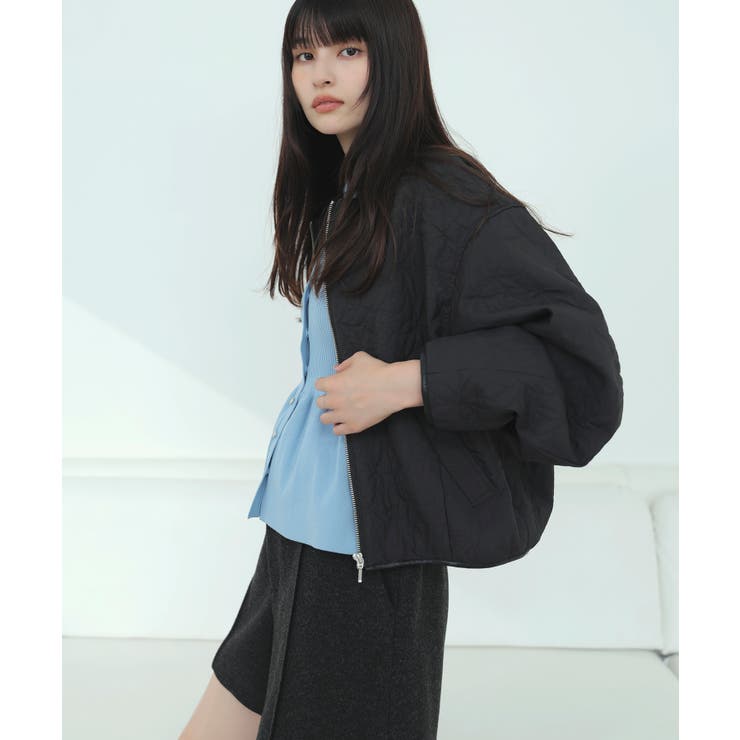 合皮パイピングキルトアソートブルゾン | VIS  | 詳細画像42 