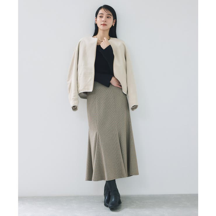 合皮パイピングキルトアソートブルゾン | VIS  | 詳細画像47 