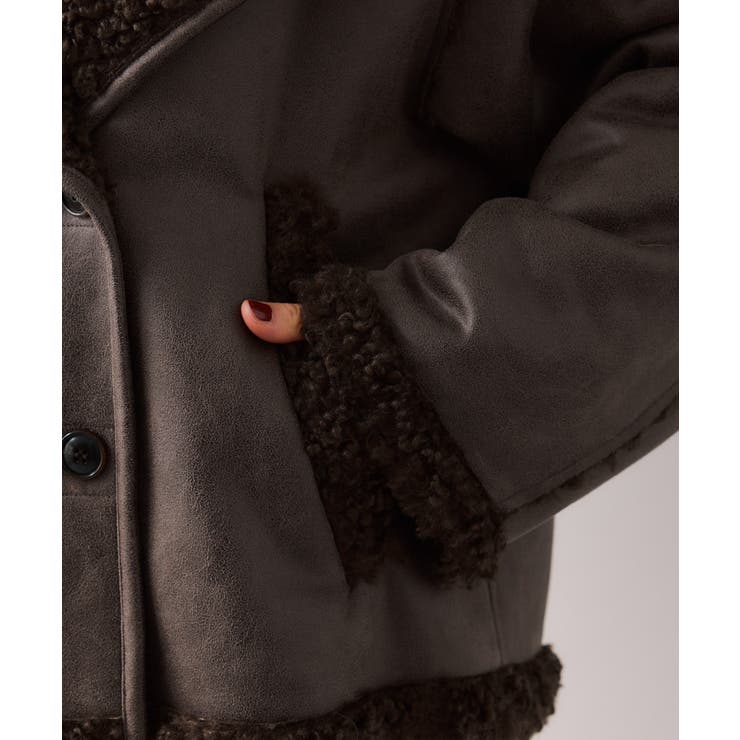 フェイクムートンジャケット | VIS  | 詳細画像25 
