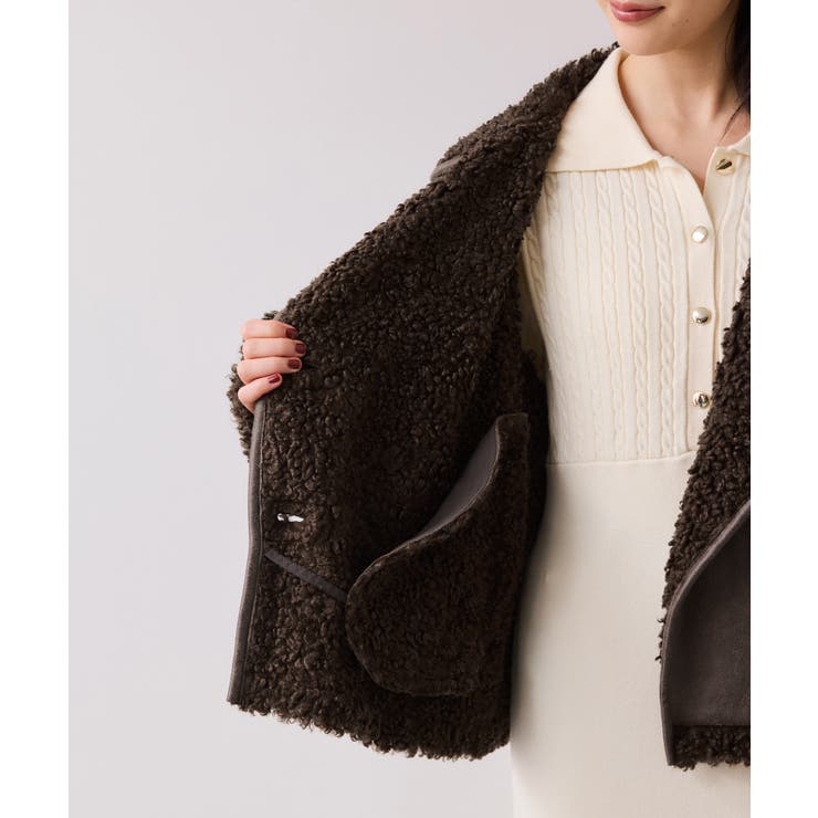 フェイクムートンジャケット | VIS  | 詳細画像26 
