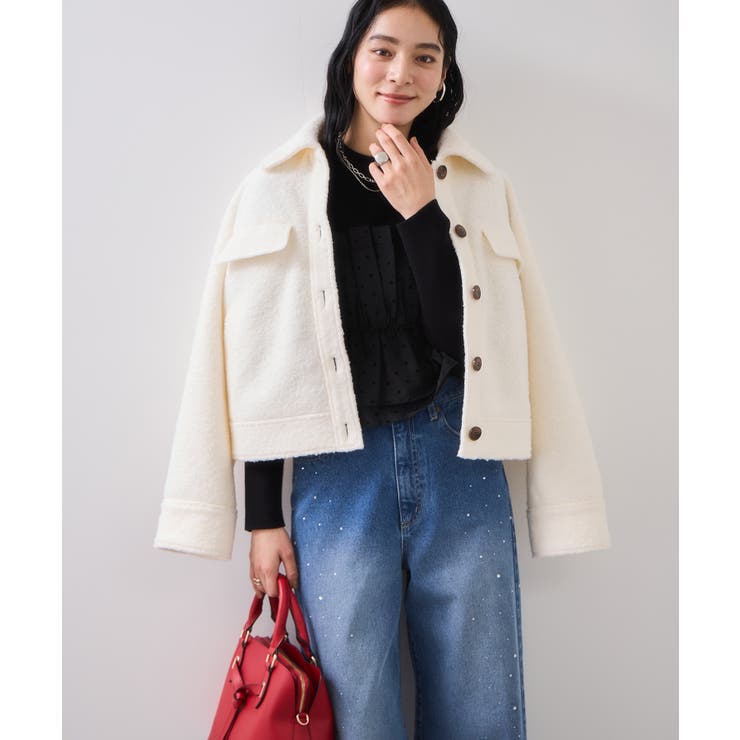 くるくる圧縮ボアカバーオール | VIS  | 詳細画像15 