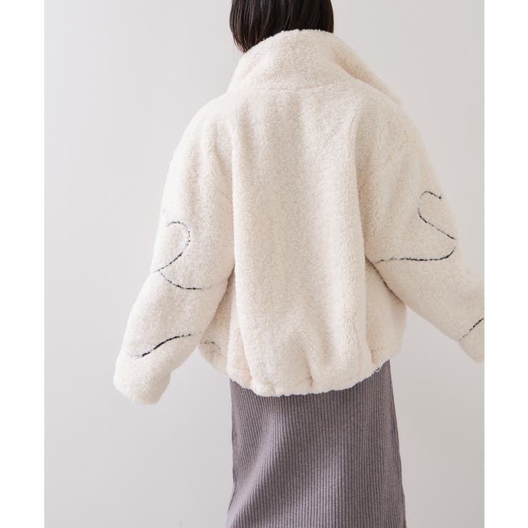 ジャガードボアブルゾン | VIS  | 詳細画像19 