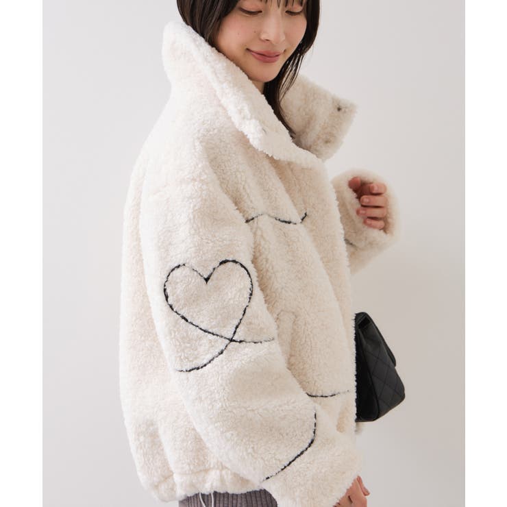 ジャガードボアブルゾン | VIS  | 詳細画像20 