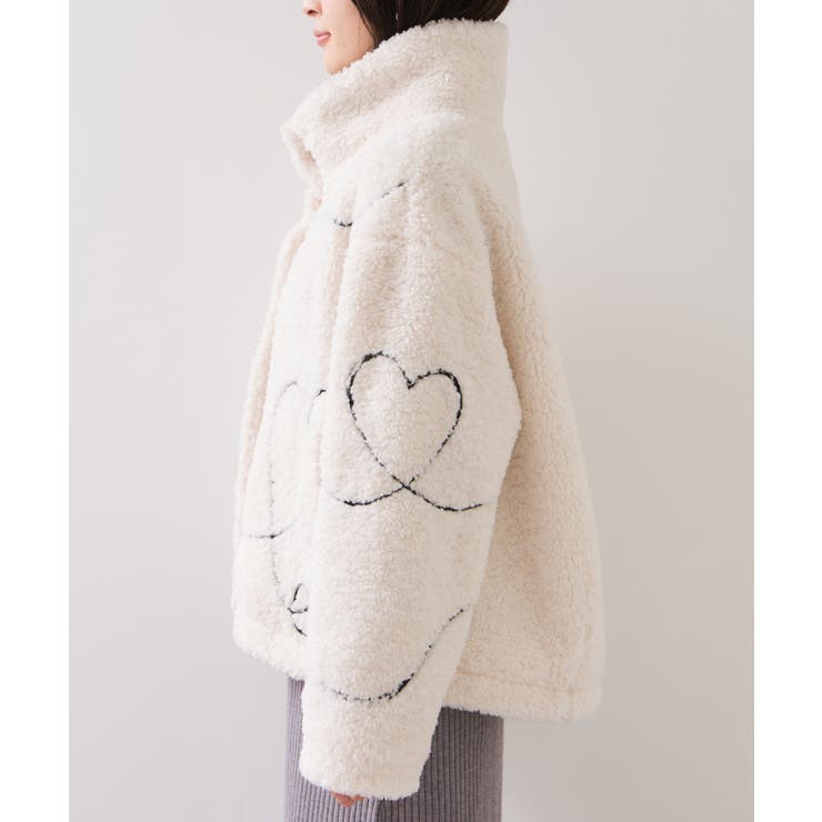 ジャガードボアブルゾン | VIS  | 詳細画像22 