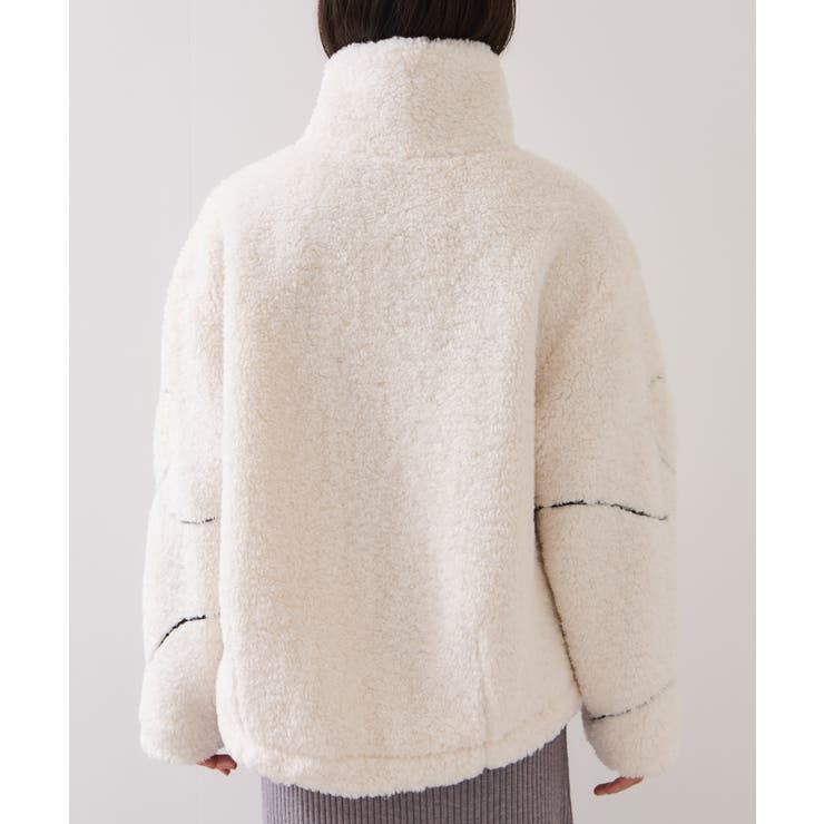 ジャガードボアブルゾン | VIS  | 詳細画像23 