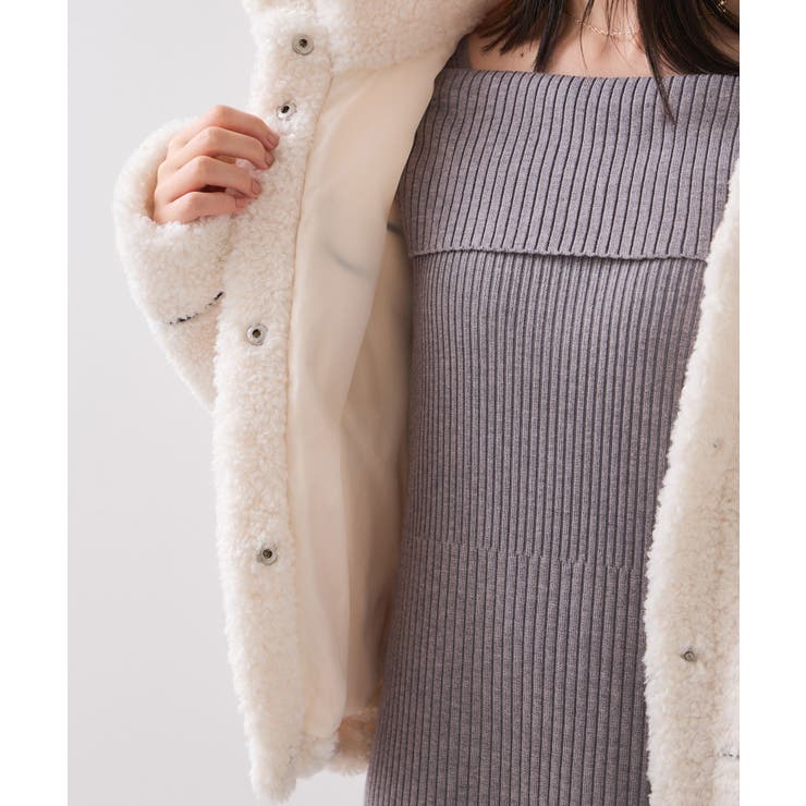 ジャガードボアブルゾン | VIS  | 詳細画像30 