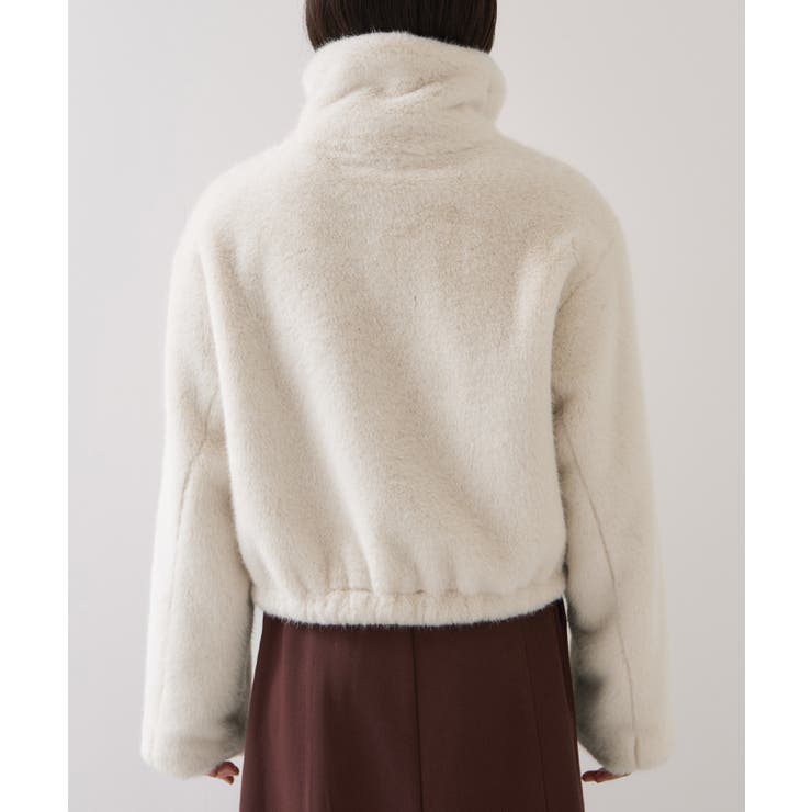 ブローチ付きアソートファーブルゾン | VIS  | 詳細画像21 