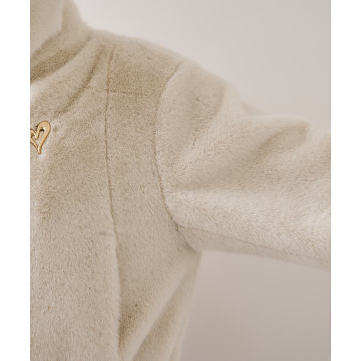 ブローチ付きアソートファーブルゾン | VIS  | 詳細画像24 