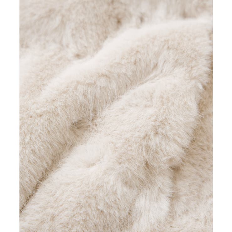 ブローチ付きアソートファーブルゾン | VIS  | 詳細画像32 