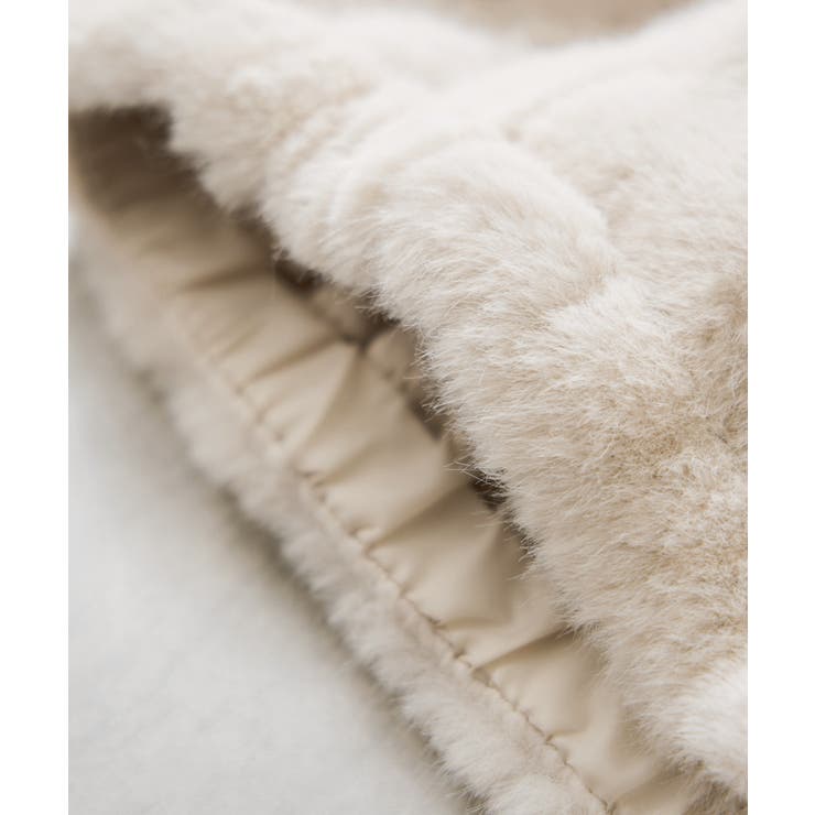 ブローチ付きアソートファーブルゾン | VIS  | 詳細画像33 