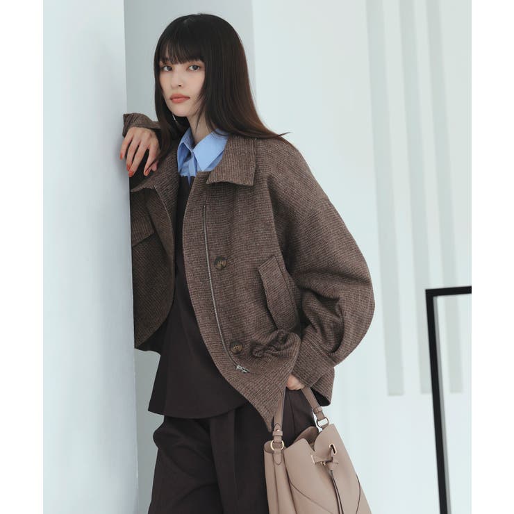 ドロストペプラムブルゾン | VIS  | 詳細画像1 