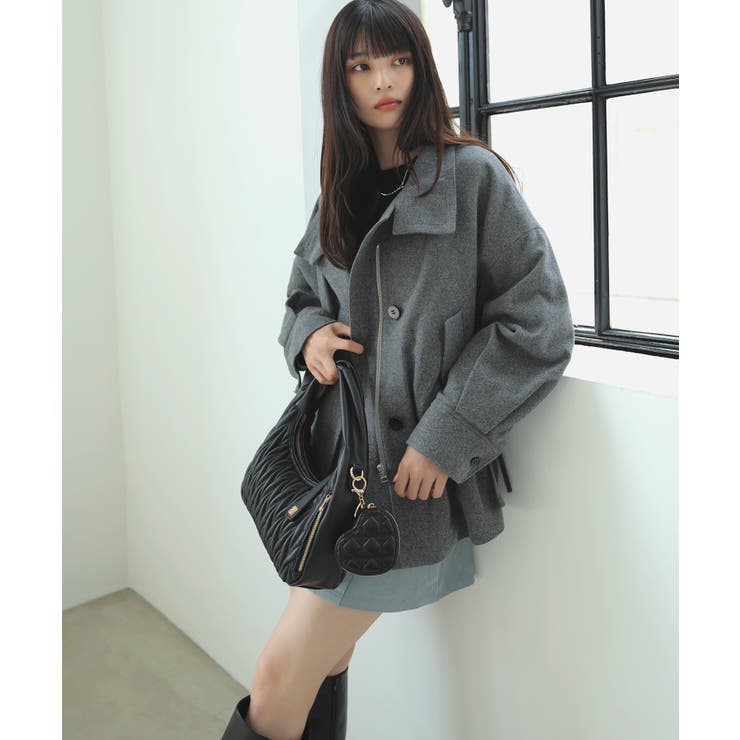 ドロストペプラムブルゾン | VIS  | 詳細画像10 