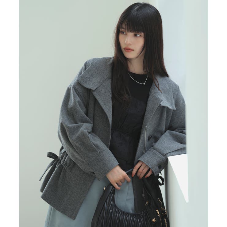 ドロストペプラムブルゾン | VIS  | 詳細画像12 