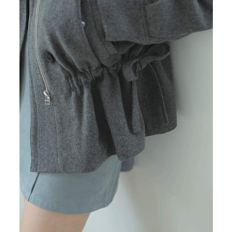 ドロストペプラムブルゾン | VIS  | 詳細画像14 