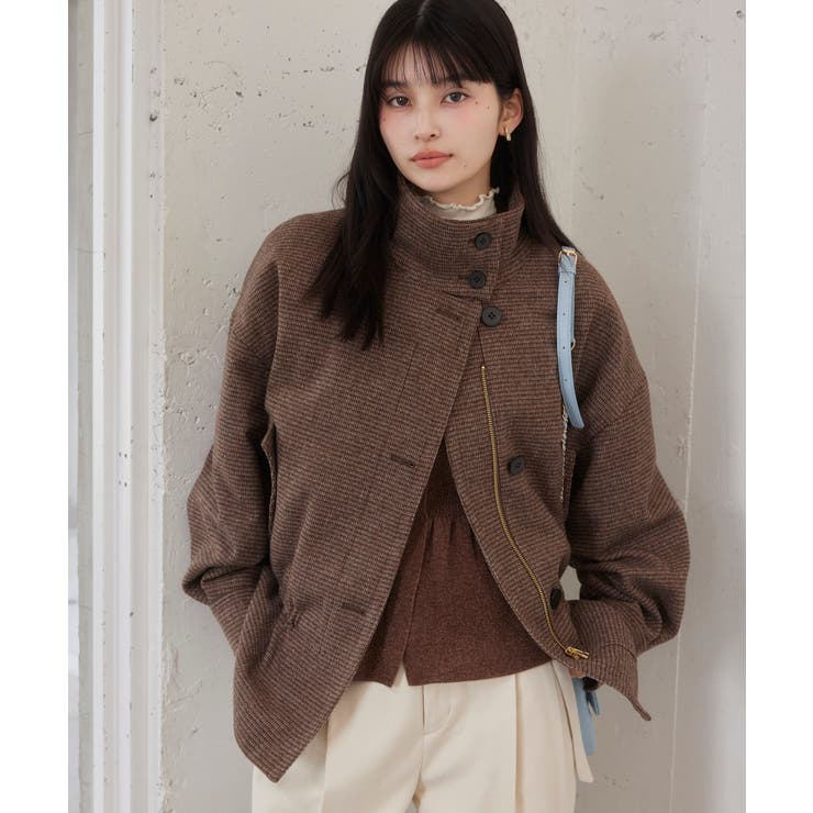 ドロストペプラムブルゾン | VIS  | 詳細画像16 