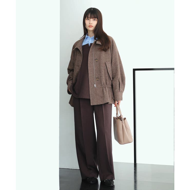 ドロストペプラムブルゾン | VIS  | 詳細画像2 