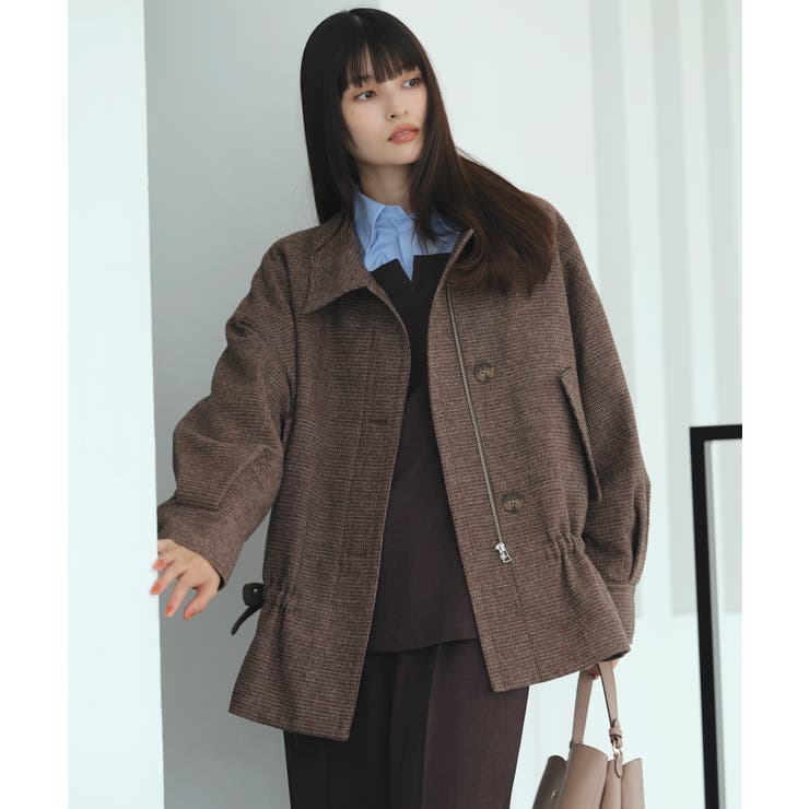 ドロストペプラムブルゾン | VIS  | 詳細画像3 