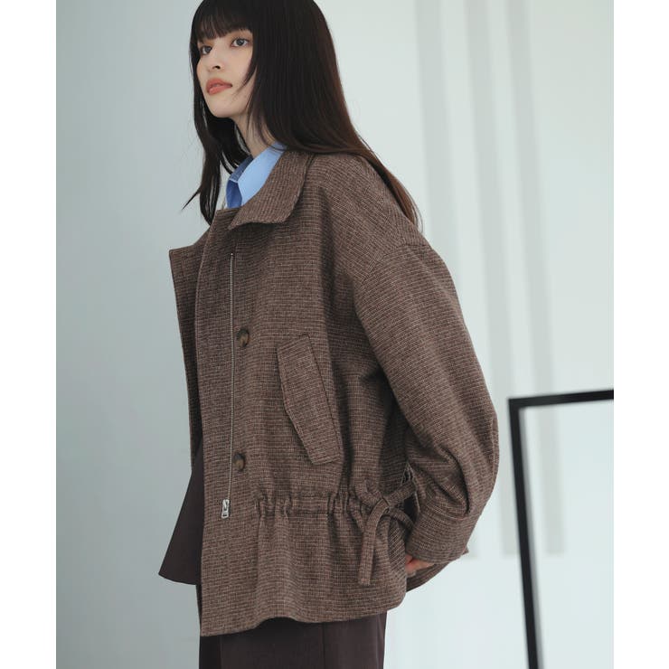 ドロストペプラムブルゾン | VIS  | 詳細画像7 