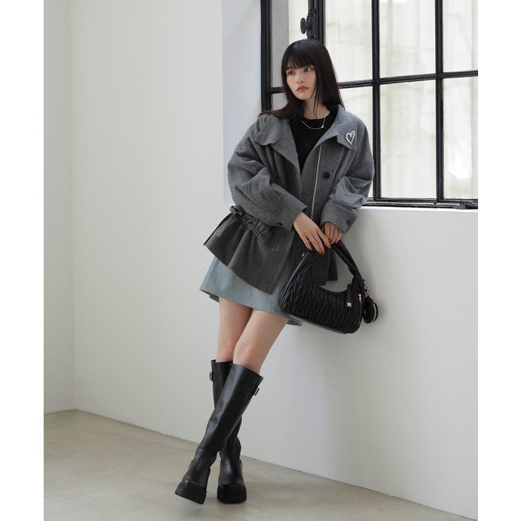 ドロストペプラムブルゾン | VIS  | 詳細画像8 