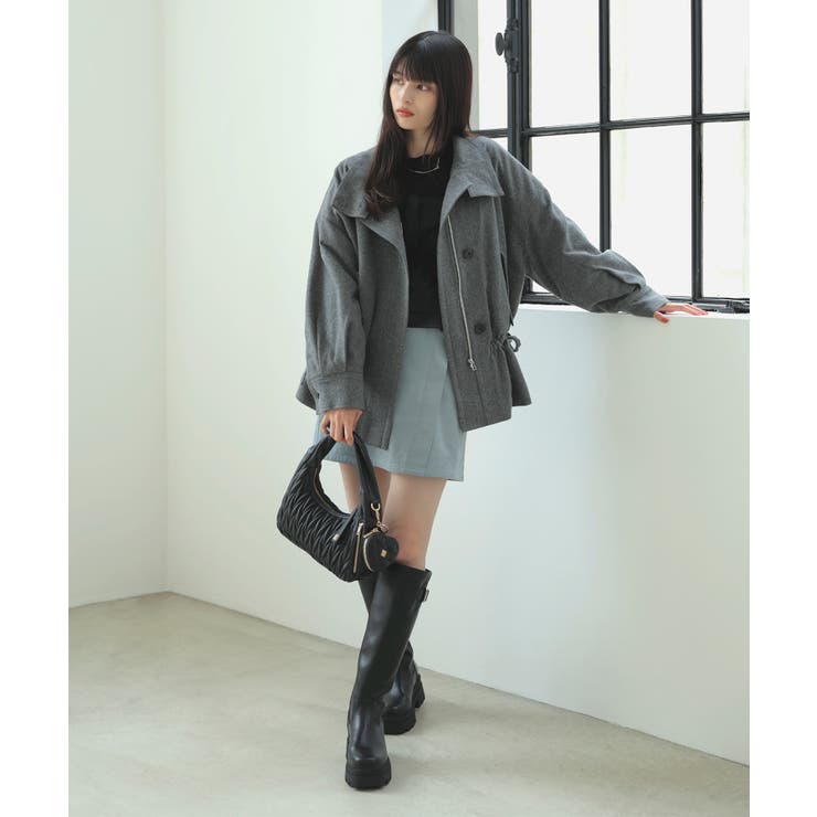 ドロストペプラムブルゾン | VIS  | 詳細画像9 