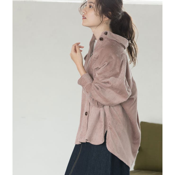 ピンク系(65) | 【WEB限定】コーデュロイCPOジャケット | VIS 