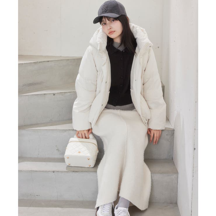 【アウター総選挙3位】フード取り外し可能軽量ダウンブルゾン/2WAY・撥水加工 | VIS  | 詳細画像12 