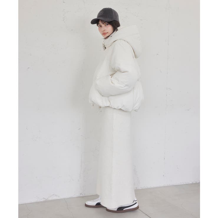 【アウター総選挙3位】フード取り外し可能軽量ダウンブルゾン/2WAY・撥水加工 | VIS  | 詳細画像14 