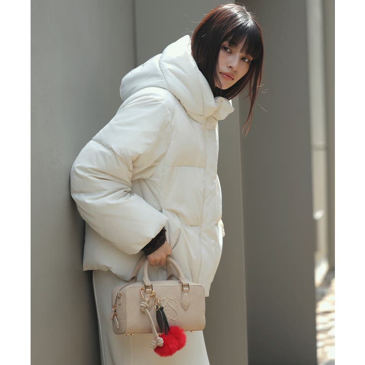 【アウター総選挙3位】フード取り外し可能軽量ダウンブルゾン/2WAY・撥水加工 | VIS  | 詳細画像15 